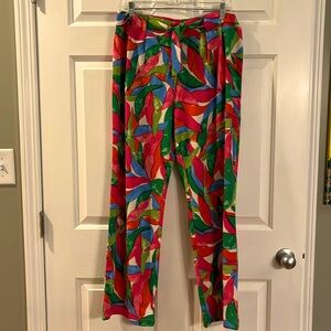 Brightly colored summer pants